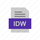 document, file, format, idw