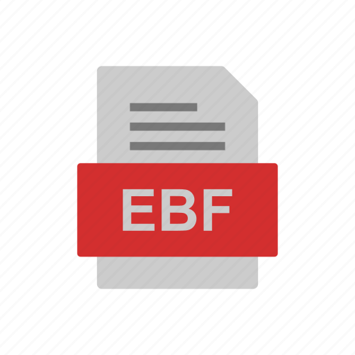Document, ebf, file, format icon - Download on Iconfinder
