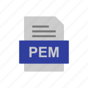 document, file, format, pem