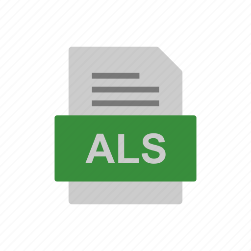 Als, document, file, format icon - Download on Iconfinder