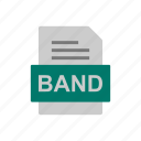 band, document, file, format