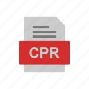 cpr, document, file, format