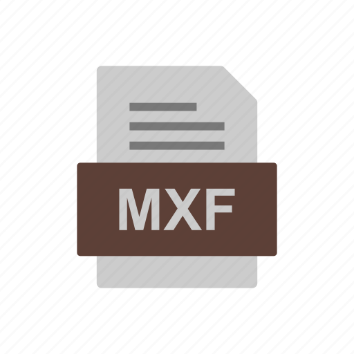 Document, file, format, mxf icon - Download on Iconfinder