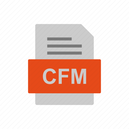 Cfm, document, file, format icon - Download on Iconfinder