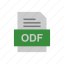document, file, format, odf