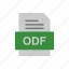 document, file, format, odf 