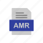 amr, document, file, format 