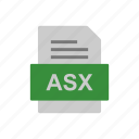 asx, document, file, format