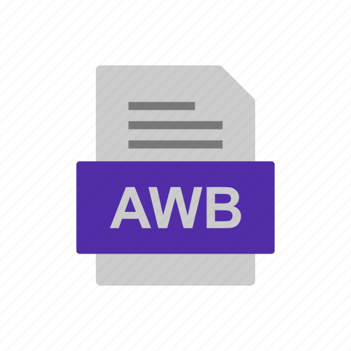 Awb, document, file, format icon - Download on Iconfinder