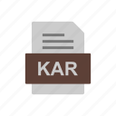 document, file, format, kar