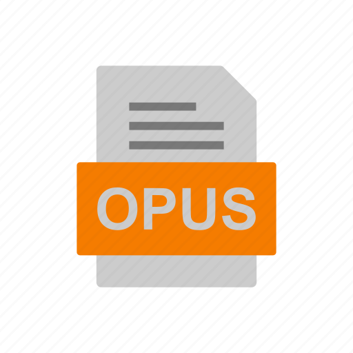 Document, file, format, opus icon - Download on Iconfinder