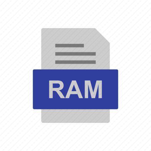 Document, file, format, ram icon - Download on Iconfinder