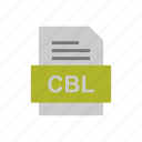 cbl, document, file, format