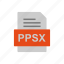 document, file, format, ppsx 
