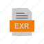 document, exr, file, format 