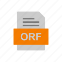 document, file, format, orf