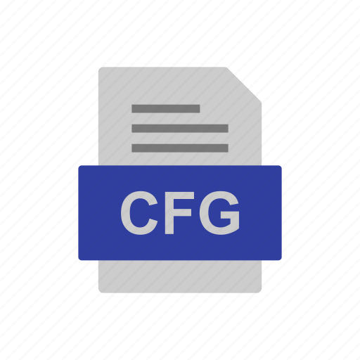 Cfg, document, file, format icon - Download on Iconfinder