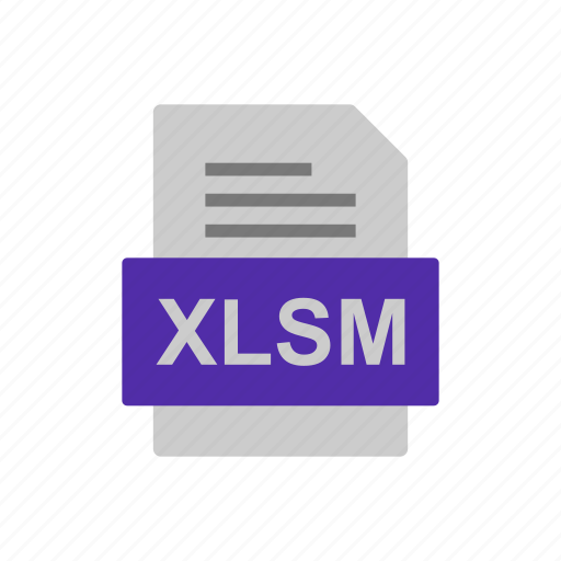 Document, file, format, xlsm icon - Download on Iconfinder