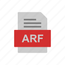 arf, document, file, format