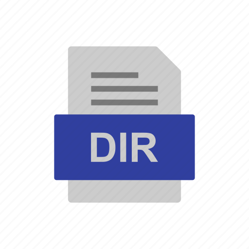 Dir, document, file, format icon - Download on Iconfinder