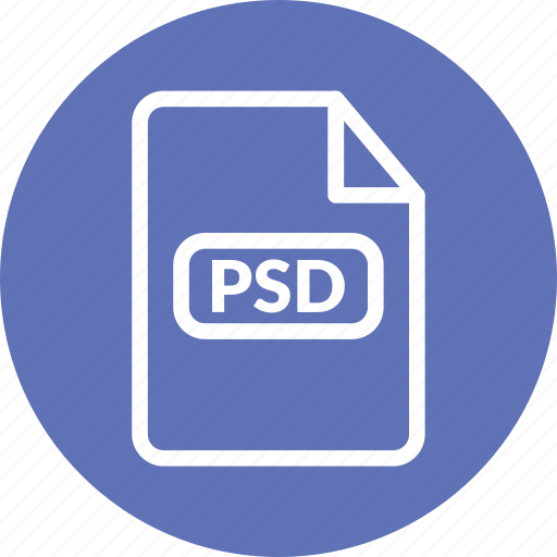 Photoshop format, psd, psd document, psd file, psd format, psd vector icon - Download on Iconfinder