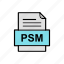 document, file, format, psm 