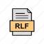 document, file, format, rlf 