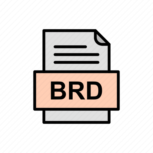 Brd, document, file, format icon - Download on Iconfinder