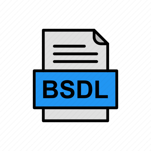 Bsdl, document, file, format icon - Download on Iconfinder