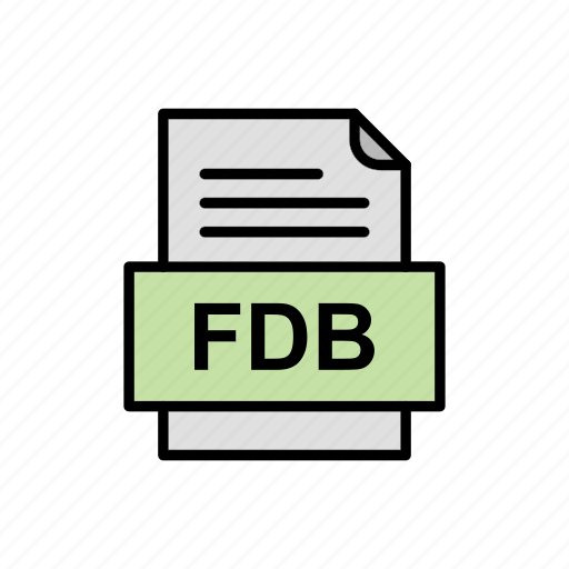 Document, fdb, file, format icon - Download on Iconfinder
