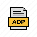 adp, document, file, format