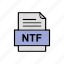document, file, format, ntf 