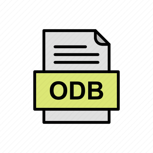 Document, file, format, odb icon - Download on Iconfinder