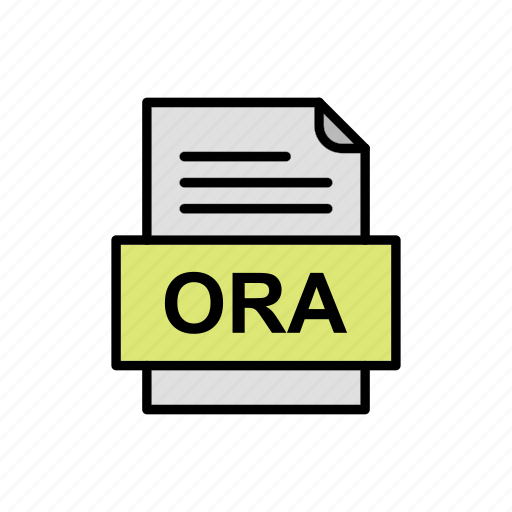 Document, file, format, ora icon - Download on Iconfinder