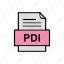 document, file, format, pdi 