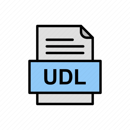 Document, file, format, udl icon - Download on Iconfinder