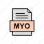 document, file, format, myo 