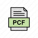 document, file, format, pcf