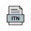 document, file, format, itn 
