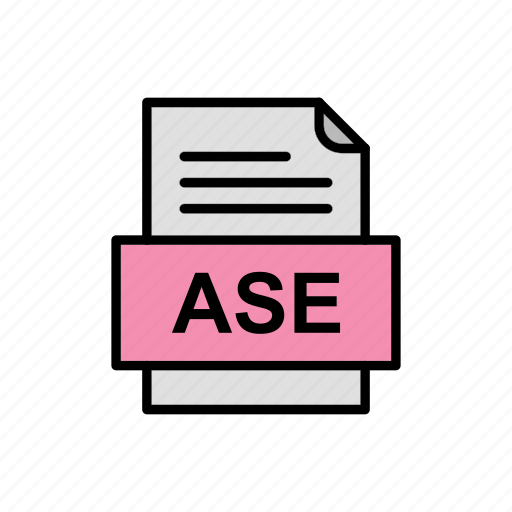 Ase, document, file, format icon - Download on Iconfinder