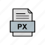 document, file, format, px 