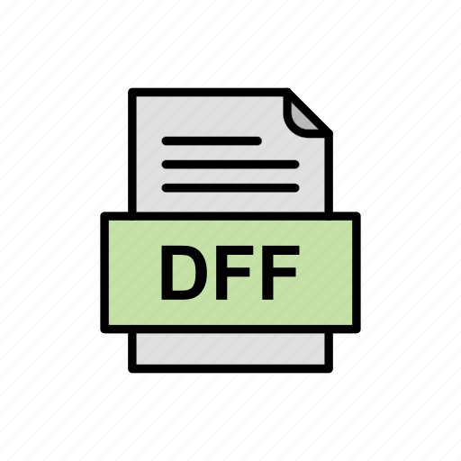 Dff, document, file, format icon - Download on Iconfinder