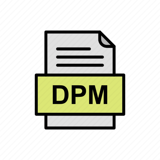 Document, dpm, file, format icon - Download on Iconfinder