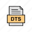 document, dts, file, format 