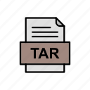 document, file, format, tar 