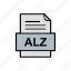 alz, document, file, format 
