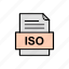 document, file, format, iso 