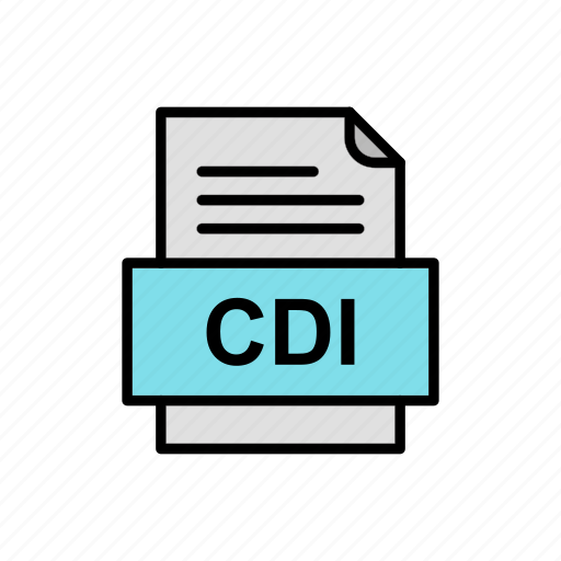 Cdi, document, file, format icon - Download on Iconfinder