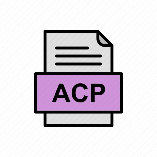 Acp, document, file, format icon - Download on Iconfinder
