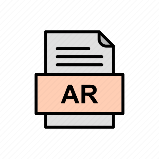 Ar, document, file, format icon - Download on Iconfinder